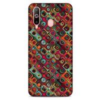 Samsung Galaxy A60 Kılıf Pastel Renkler (38) Neo Hybrid Kılıf Kırmızı Tonlar