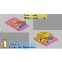 Krank Salıncak Mekanizmasına Benzer Mekanizma (Bu ürün Sadece Plastik parçadır - Almadan Önce Soru Sorabilirsiniz)