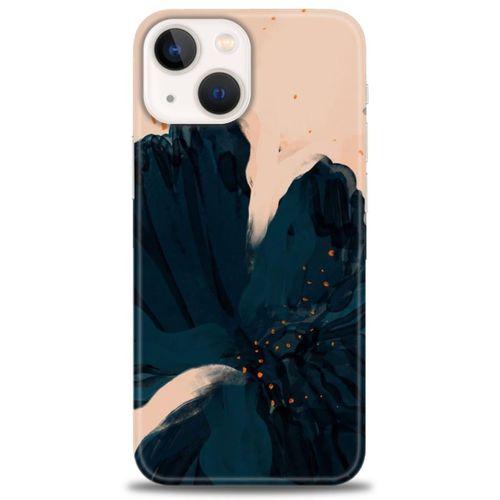 iPhone 13 Mini Kılıf HD Baskılı Kılıf - Renk Bulutu + Tam Ekran Koruyucu