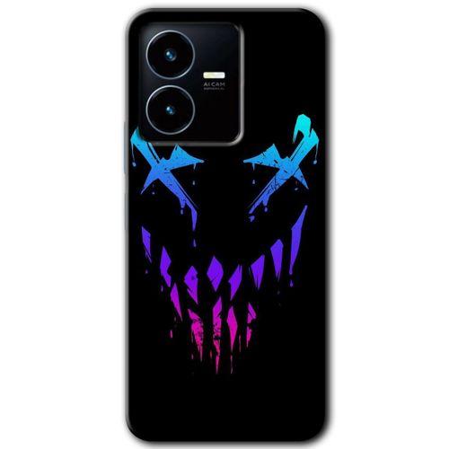 Vivo Y22s Kılıf HD Desen Baskılı Arka Kapak - Çığlık