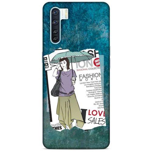 Sokak Modası 21 Oppo A91 Kılıf Desenli Silikon