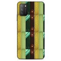 Lopard Xiaomi Poco M3 Uyumlu Kılıf Patchwork (15) Antişok Kılıf