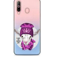 Zoologix (100) Samsung Galaxy M20 Şeffaf Kılıf Silikon Desenli