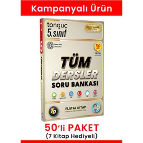 5. Sınıf Tüm Dersler Soru Bankası 50' li Paket(7 Kitap Hediyeli)