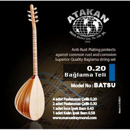 Bağlama Tel Takım 0 20 BATSU