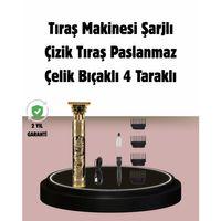 Şarjlı Titanyum Bıçaklı Saç Kesme Makinesi