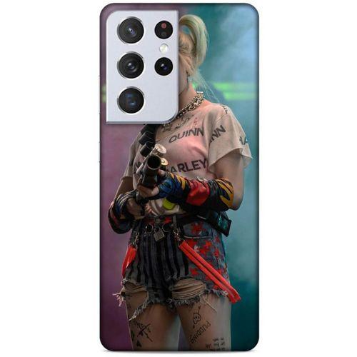 Samsung Galaxy S21 Ultra Uyumlu Kılıf Harley Quinn (11) Tam Koruma Yeşil