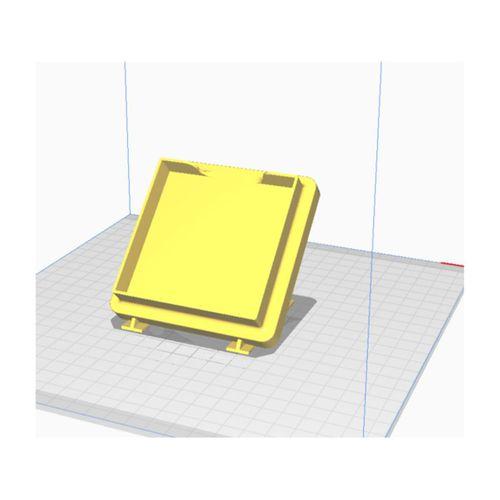 Alt Bölmeli 45 Derece Post-it Tutucu 3D Baskı