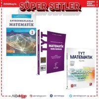 Antrenmanlarla Matematik 1 Karekök Matematik Soru Bankası ve 3D Deneme Seti 3 Kitap