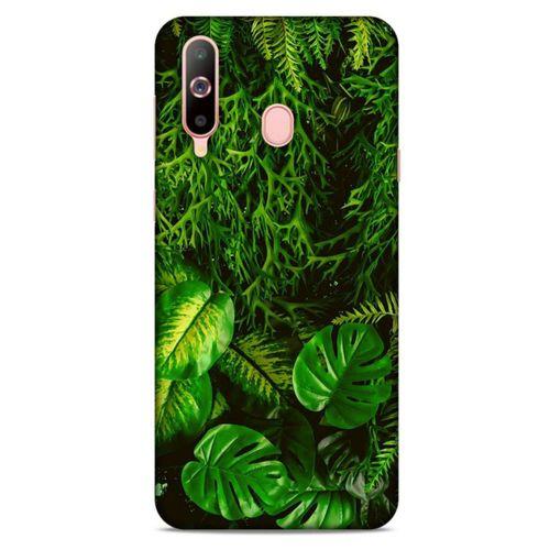 Lopard Samsung Galaxy A60 Uyumlu Kılıf Bahar (5) Koruma Kabı Yapraklar
