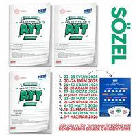 2026 ÖSYM YKS-AYT MEBİ OGM SÖZEL 1 -2 -3 Deneme Paketi Güncel 3lü SET (Seri Deneme) BASKI ÜCRETİ