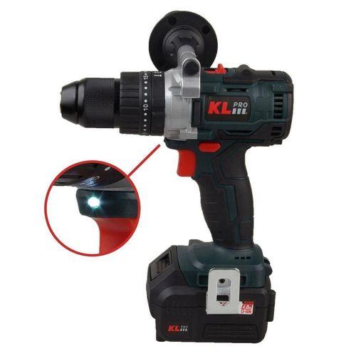 KLPRO KLDM1840B Akülü Darbeli Matkap 18V4.0Ah Li-ion Çift Akülü