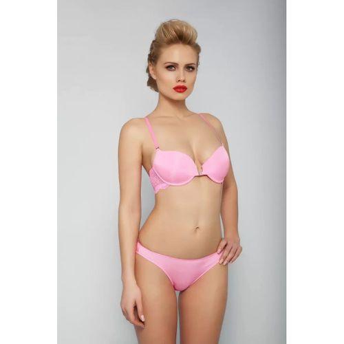 Githa Foam Cup Push Up Bra,neon Pembe Renk Straplez Konforlu Ve Şık Sütyen