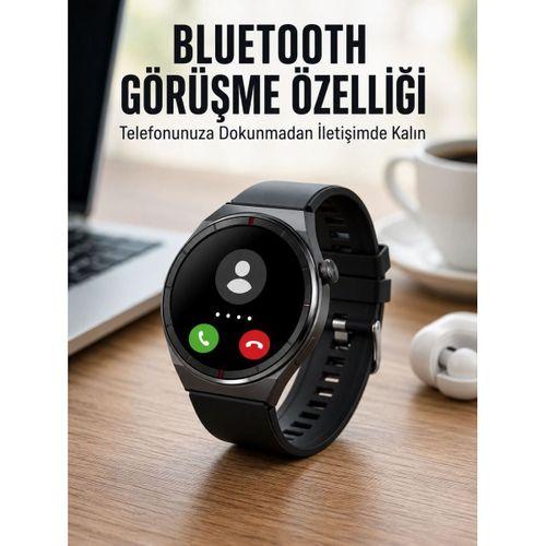 Akıllı Saat Nabız Sensörlü Bildirim Görebilen Spor Modları Gps Takibi Yeni Nesil