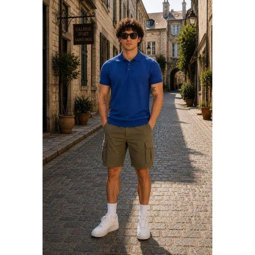 ALEXANDERGARDI Polo Yaka Düğmeli Triko T-shirt (50024)