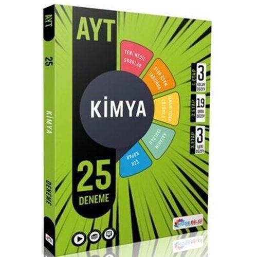 AYT Kimya Branş 25 Deneme KöşeBilgi Yayınları