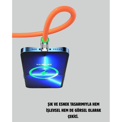 120 w Hızlı Çözüm Sunan 3'ü 1 Usb Şarj Kablosu– Sağlam Gövde