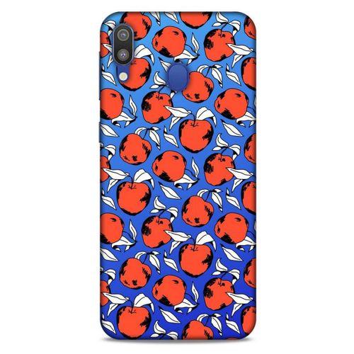 Frutix Elma 04 Samsung Galaxy M20 Kılıf Desenli Silikon