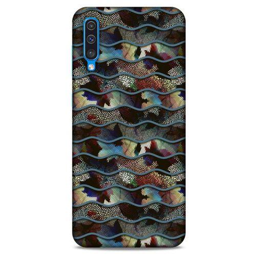 Samsung Galaxy A50 Kılıf Baskılı Özel Seri Taşlı (34) Slim Armor Kılıf