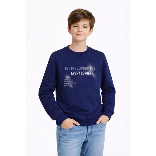 Erkek Çocuk Önü Arkası Baskılı Sweatshirt BGL-ST05231