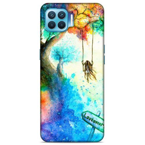 Lopard Oppo Reno 4 Lite Uyumlu Kılıf Manipülasyon ☻ (47) Crystal Flex Kılıf Baskılı