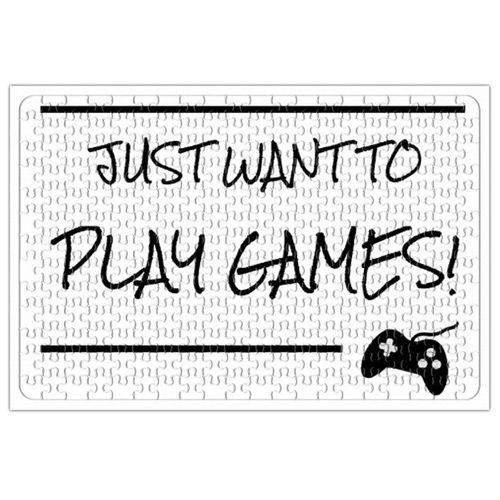 Just Want To Play Games Puzzle 240 Parça Yapboz