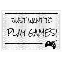 Just Want To Play Games Puzzle 240 Parça Yapboz