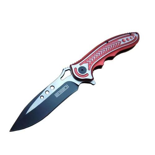 Rd T60a Kamp Çakı 20 Cm - Kırmızı Sap, Otomatik, Kemerlikli