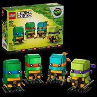 Lego Brickheadz Teenage Mutant Ninja Turtles Figures 40878
