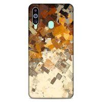Lopard Samsung Galaxy M40 Uyumlu Kılıf Soyut Sanat (34) Desenli Slim Armor Kılıf