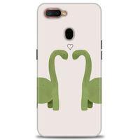 Oppo A5S Kılıf HD Baskılı Kılıf - Dinazor Aşkı + Tam Ekran Koruyucu