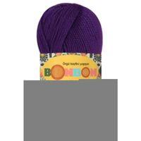 1 Adet Lüks Patik İpi Yünü Mor 98290