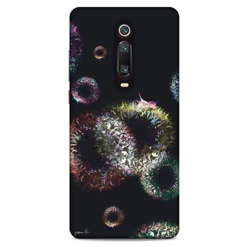 Y.Liva-2021 Özel Seri Siyah Soyut-106 Xiaomi Mi 9T Pro Kılıf Silikon Kapak