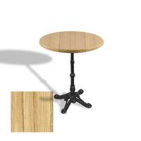 Dockers Çipa 1002 Döküm Ayak Yuvarlak Masa Çap 80cm - (Werzalit, Wermodin ve Allzalit Tabla) - Coco Bolo