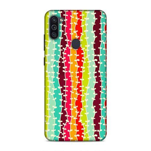 Samsung Galaxy M11 Kılıf Cubuk Dallar Arka Kapak Silikon Koruma Full Koruyucu