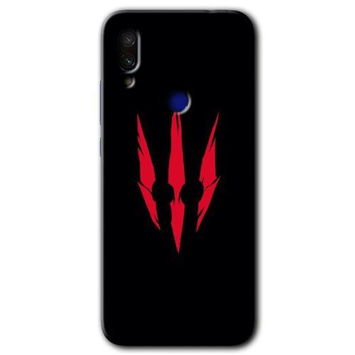 Potkal Hediye Fabrikası Xiaomi Redmi Note 7 Kılıf HD Desen Baskılı Arka Kapak - Ayı Pençesi