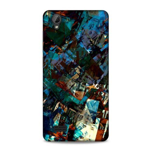 Lopard Vestel Venüs V5 Uyumlu Kılıf Soyut Sanat (36) Desenli Glitter Kılıf