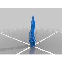 86 Swoop Daha Büyük Kılıç (Bu ürün Sadece Plastik parçadır - Almadan Önce Soru Sorabilirsiniz)