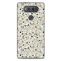 LG K61 Kılıf Baskılı Özel Seri Taşlı (10) Full Koruma Kılıfı