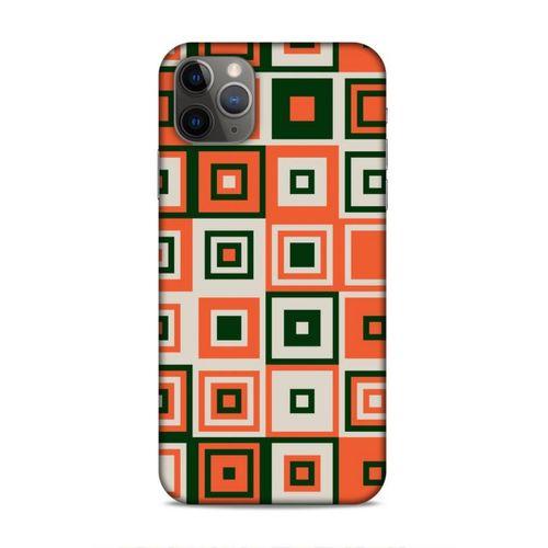 Apple Iphone 11 Pro Max Uyumlu Kılıf Insomnia (29) Arka Koruma Kılıfı Turuncu Siyah