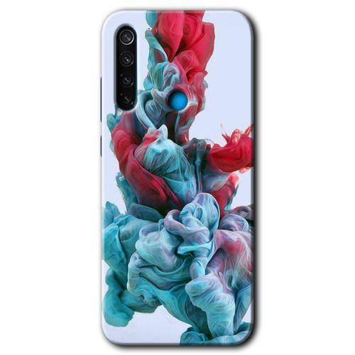 Xiaomi Redmi Note 8T HD Baskılı Kılıf + 9D Tam Ekran Koruyucu - Renkli Karışım