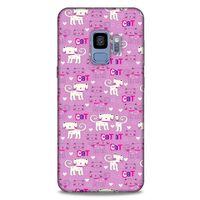 Lopard Samsung Galaxy S9 Uyumlu Kılıf Kediler (4) Koruma Kılıfı Pink Cat