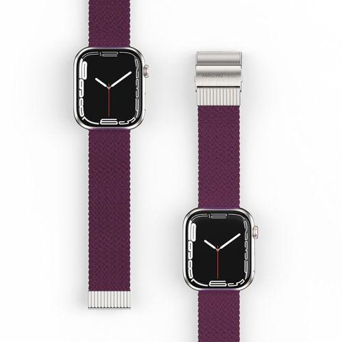 Apple Watch 7 45mm Amazingthing Titan Weave Örgü Sport Kordon