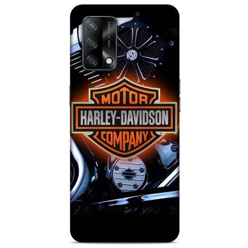 Oppo A74 4G Uyumlu Kılıf Motorsiklet (13) Silikon Kap Harley Davidson