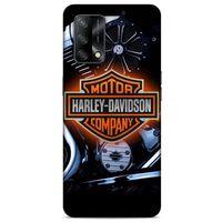 Oppo A74 4G Uyumlu Kılıf Motorsiklet (13) Silikon Kap Harley Davidson