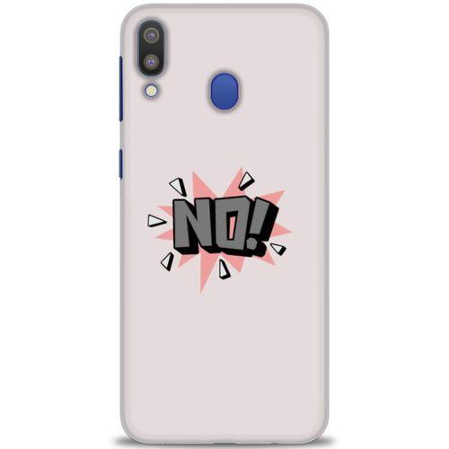 Samsung Galaxy M20 Kılıf HD Baskılı Kılıf - No + Tam Ekran Koruyucu