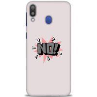 Samsung Galaxy M20 Kılıf HD Baskılı Kılıf - No + Tam Ekran Koruyucu