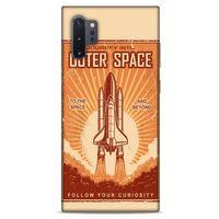 Retro (23) Desen Ultra Koruma Kılıfı Renkli Samsung Galaxy Note 10 Plus Kılıf