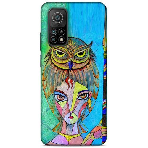 Lopard Xiaomi Mi 10T 5G Uyumlu Kılıf Sürreal Yüzler ♀ (39) Liquid Crystal Kılıf Baskılı