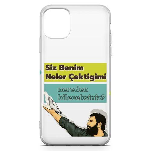 Apple iPhone 11 Pro Max Kılıf Caps Ahmet Kaya Arka Kapak Koruma Desenli Full Koruyucu